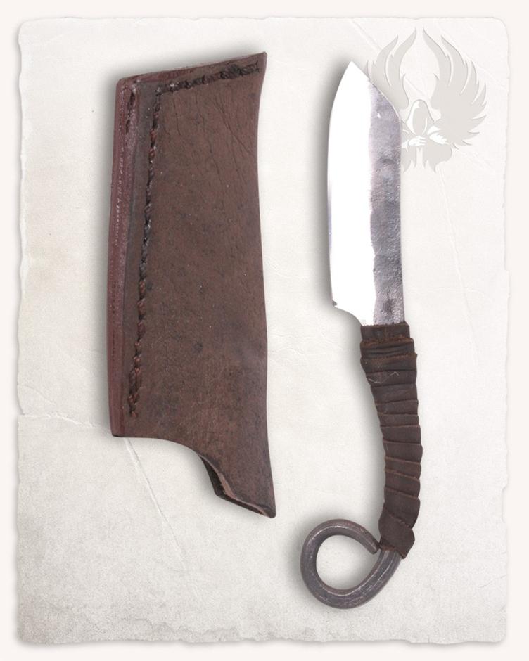 Keltisches Messer mit Lederscheide, Glen, Klein