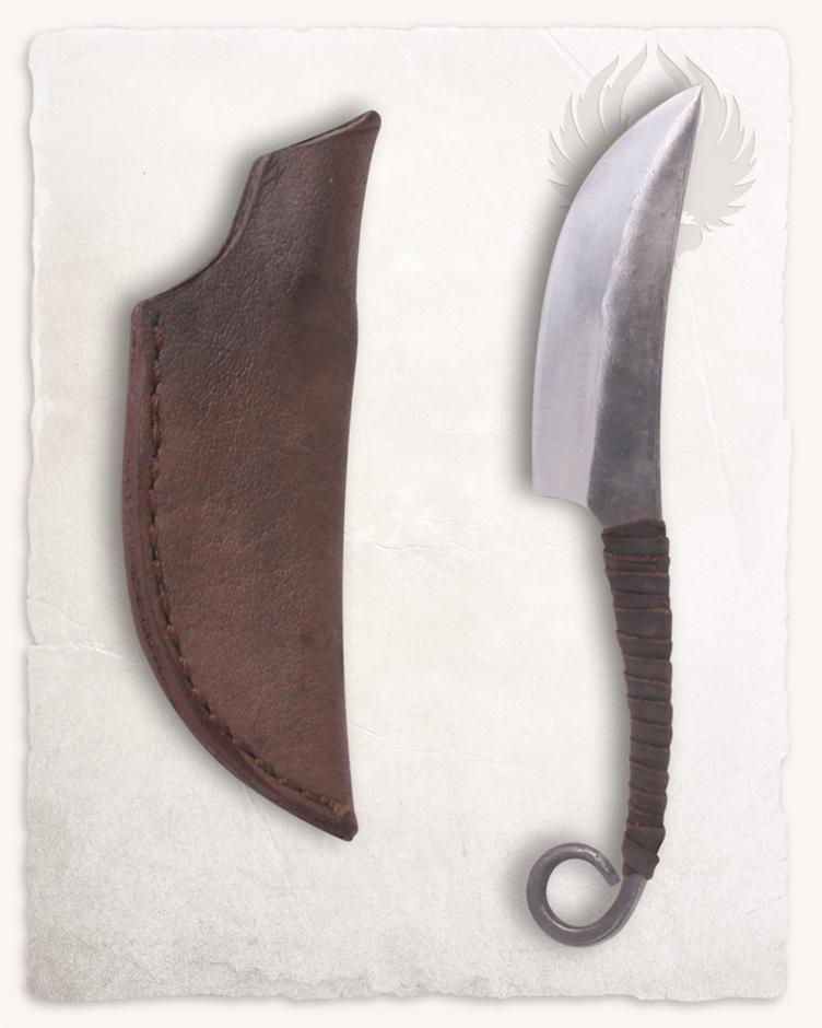 Keltisches Messer mit Lederscheide, Glen, Mittel