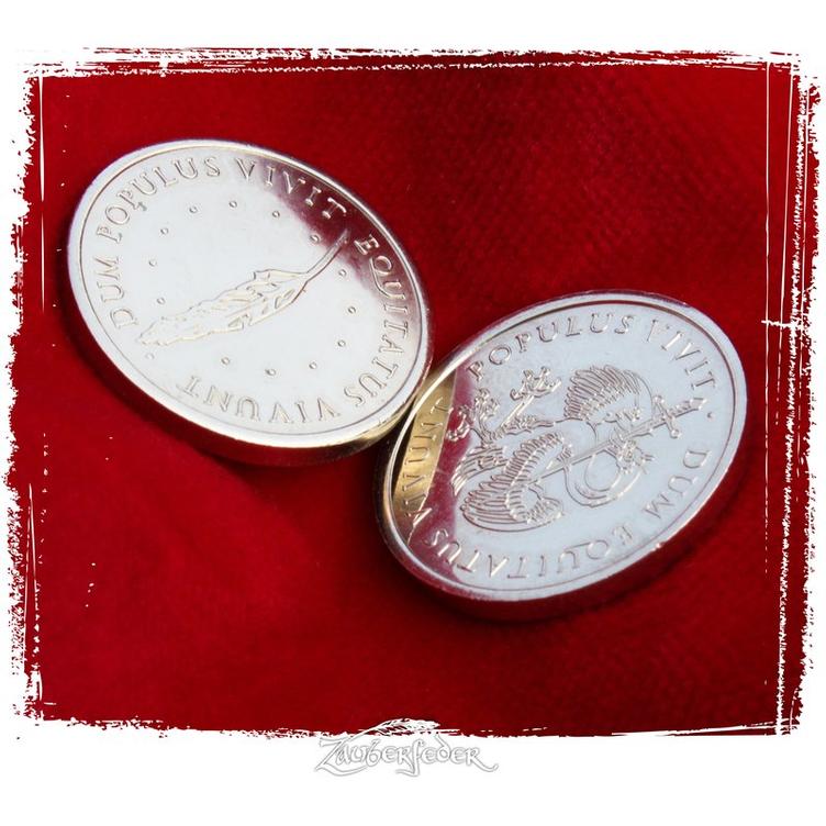 Geldschatulle mit Larp-Münzen - 0