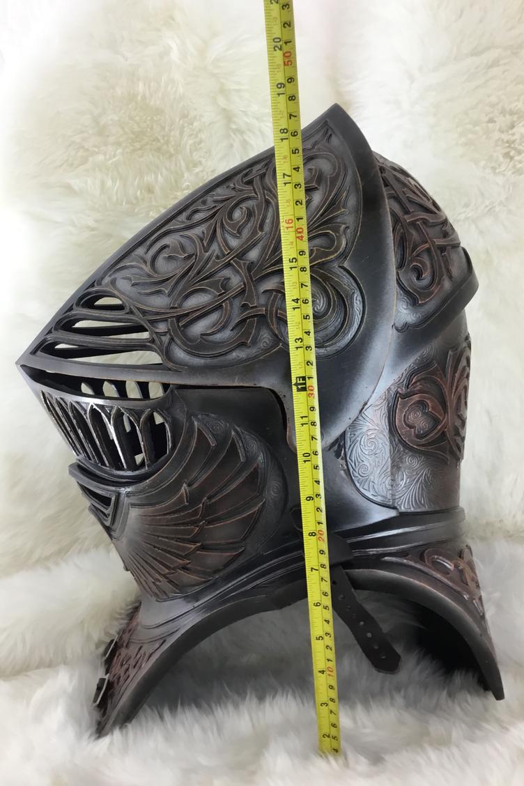 Helm mit Kragen, Königlicher Krieger - 6