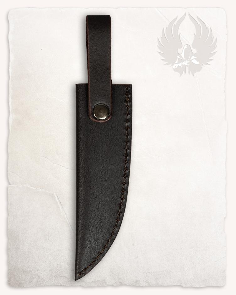 Messerscheide für Widderkopfmesser Ram, Dunkelbraun - 0