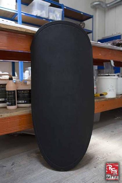 Uncoated Shield, Large