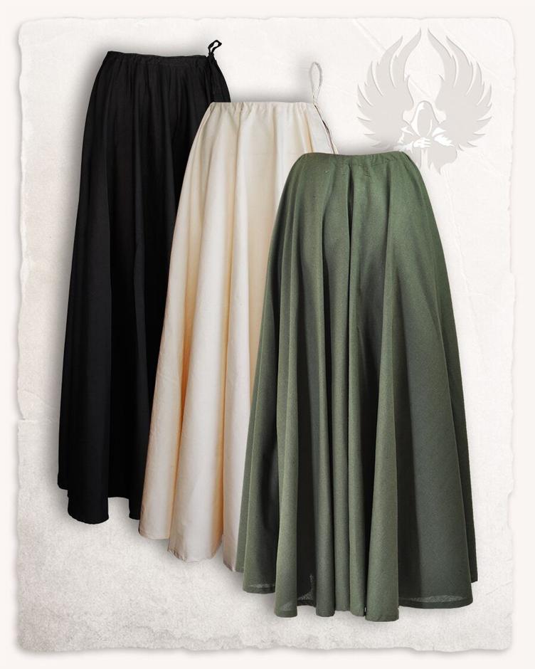 Skirt, Ursula, Cotton, Green