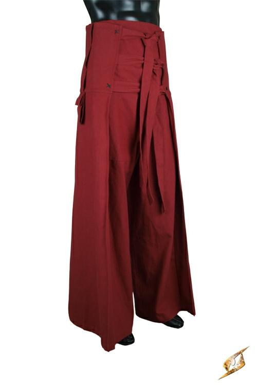 Samurai Pants B-Ware Red - 5